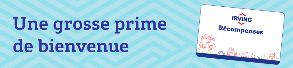 Une gross prime de bienvenue Une gross prime de bienvenue